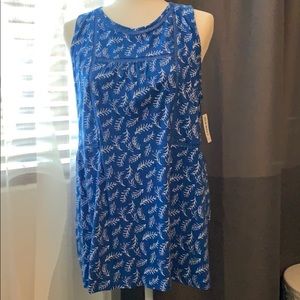 Old navy printed top LT